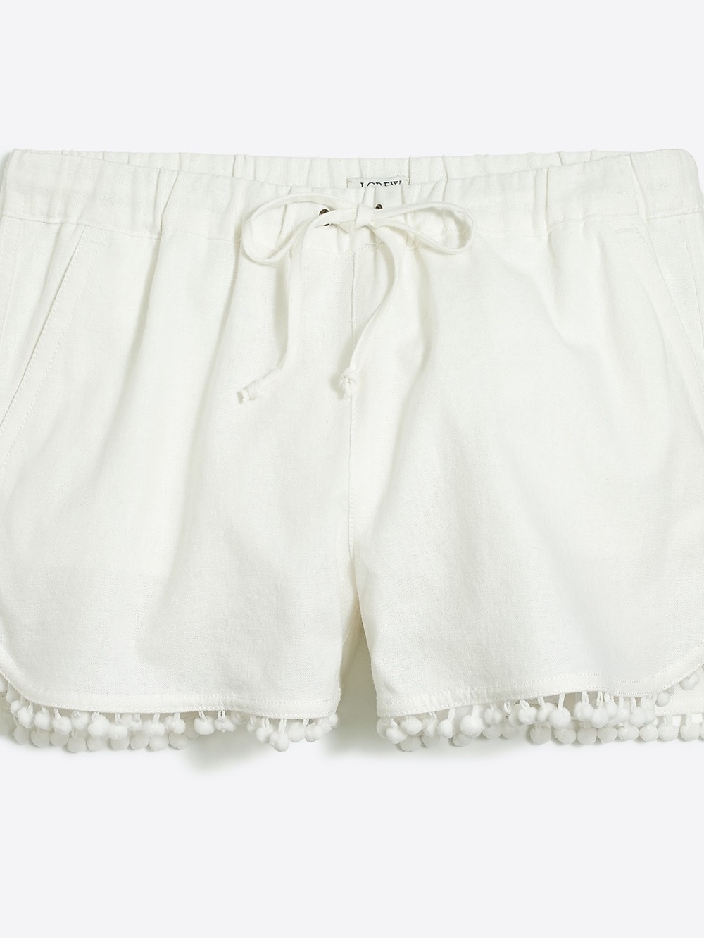 J.Crew linen pull-on pant